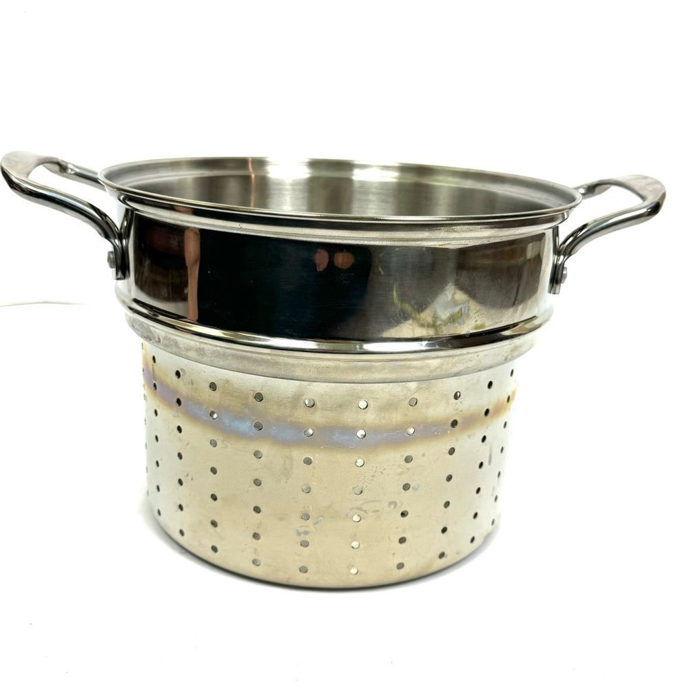 Heavy Duty Stainless Steel Pasta Vegetable Steamer/Colander